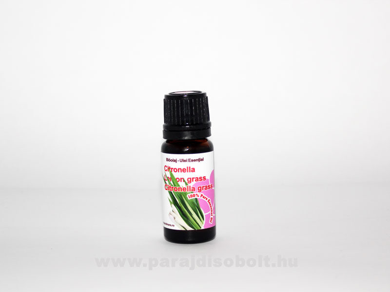 A Citronella illóolaj egy 100%-ig természetes eredetű illóolaj