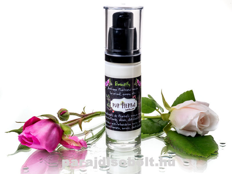 A Pur Herbet Beautify szérum 100%-ban természetes öregedésgátló szérum, amely felébreszti még a zsíros bőr természetes szépségét is!