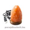 Az USB Himalájai sólámpa kőtömb nevű termékünk USB csatlakozója lehetővé teszi bárki számára, hogy bárhova magával tudja vinni.